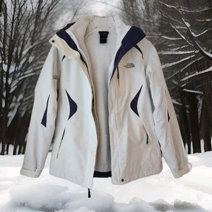 The North Face Hyvent Triclimate Jacket Small Removable Fleece Waterproof A6FB - Picture 1 of 24