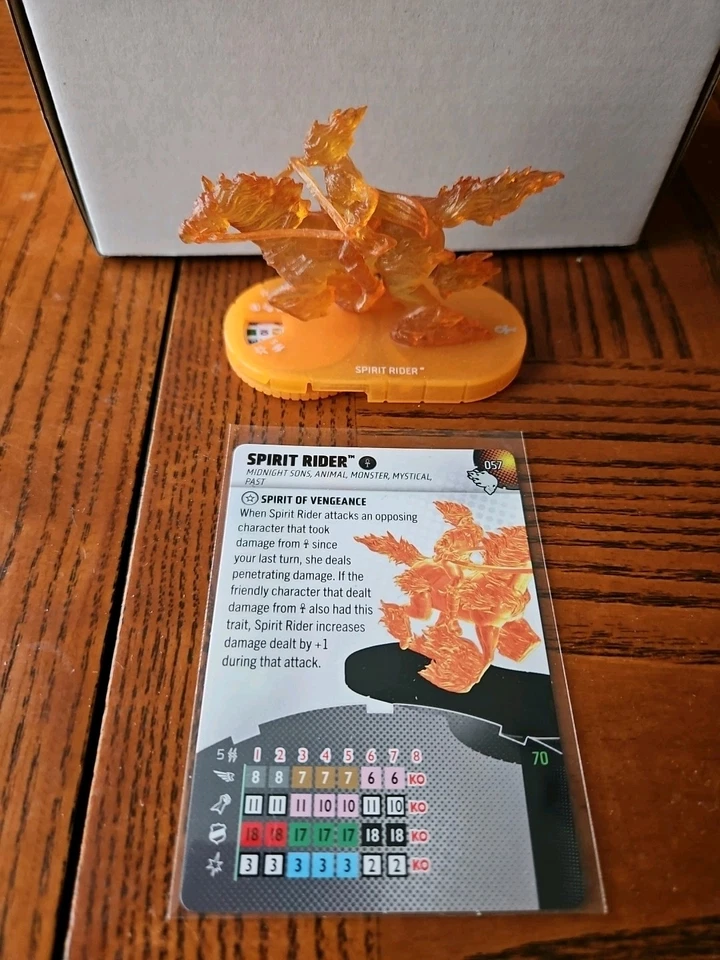 HeroClix Spirit Rider 057 Marvel Wheels of Vengeance Set Chase Ghost Rider - Image 1 of 1