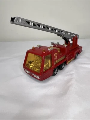 VTG Matchbox Super Kings K-9 Fire Tender Denver Aerial Ladder Truck 1972 Lesney - Image 1 of 4