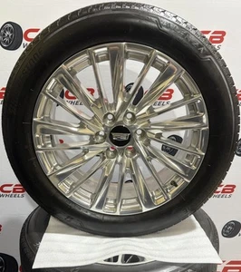 Cadillac Escalade 22” OEM Polished Wheels And Tires - Picture 1 of 5