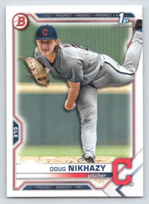 2021 Bowman Draft #BD143 Doug Nikhazy (ref 223468) - Image 1 of 2
