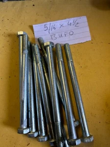 5/16" X 4 1/2" UNC  BOLTS.  "BUFO"      UCB.131/36  X 10 - Picture 1 of 2