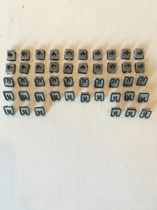 1955 1956 1957 1958 1959 CHEVY TRUCK GMC CLIP KIT 46 Pc CAB AND DOOR MOLDING - Picture 1 of 5