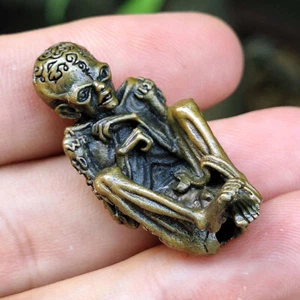 Holy Kuman Thong Baby Ghost Thai Amulet Statue Talisman Wealth Voodoo Protection - Picture 1 of 24