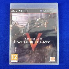 ps3 ARMORED CORE VERDICT DAY Game *NEW* (Works On US Consoles) REGION FREE PAL