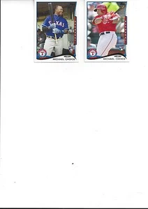 2014 Topps Update SP Variation & Base #US-241 Michael Choice RC Texas Rangers   - Bild 1 von 1