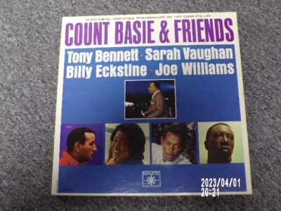 Count Basie & Friends 1971 Stereo 2 LP Box Set NM w inserts - Image 1 of 4