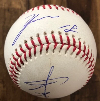 Yusei Kikuchi Dual Signed Kanji MLB Baseball Autographed Mariners RC PSA/DNA COA - Image 1 of 4