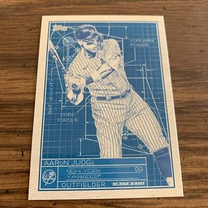 2024 Topps Series 1 Superstar Blueprint #SB-1 Aaron Judge New York Yankees Card - Picture 1 of 3