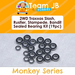 Traxxas 2WD Slash, Stampede, Rustler, Bandit - 19 Pcs Sealed Bearings Kit 1/10 - Picture 1 of 2