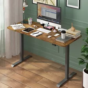 Ufurniture Electric Standing Desk Height Adjustable Sit Stand Office Workstation - Picture 1 of 11