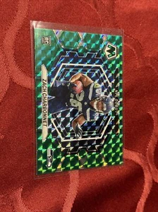 2023 Panini Mosaic Zach Charbonnet Green Prizm NFL Debut Rookie RC Seahawks - Picture 1 of 2
