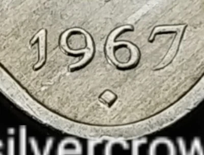 India 1 Paisa 1967 💎. KM#10.1. One Cent coin. Asoka Lion Pedestal. Bombay mt H - Image 1 of 4