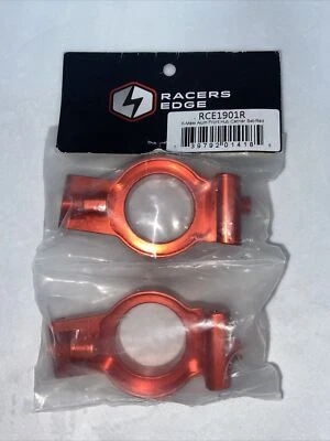 Racers Edge 1901R X-Maxx Aluminum Front Hub Carrier Set - Red - Image 1 of 2