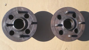Triumph Spitfire Front Wheel Hub Set wi Disc Mounting Hardware - Picture 1 of 2