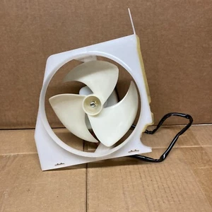 Used, White, Refrigerator Evaporator Fan Motor Assembly Kenmore Model 7955183341 - Picture 1 of 3