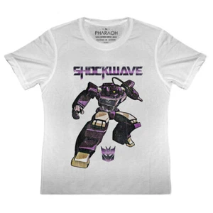 KIDS Decepticons Transformers Shockwave G1 T Shirt Autobots Retro TV Cartoon - Picture 1 of 16
