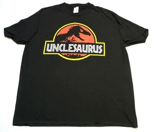 Jurassic Park Uncle Shirt Mens XL Tyrannosaurus Rex Dinosaur T-Rex Parody Gift - Picture 1 of 3