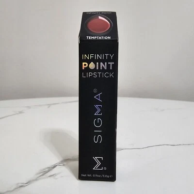 Lápiz labial Sigma Beauty Infinity Point Temptation 3 g/0,11 oz Foto 1 de 4