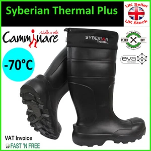 WELLINGTON STIEFEL Wellies -70C thermisch leicht EVA Camminare syberisch schwarz - Bild 1 von 2