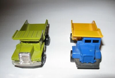 VINTAGE ~ ZYLMAX & CORGI JUNIOR DUMP TRUCKS  ~ 1:64 SCALE - Image 1 of 4