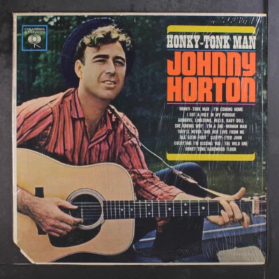 JOHNNY HORTON: honky-tonk man COLUMBIA 12" LP 33 RPM - Image 1 of 2