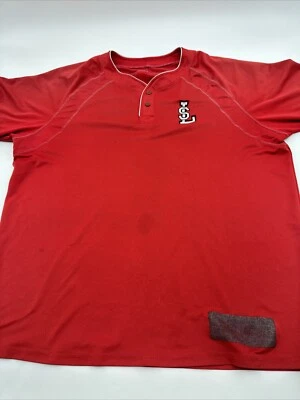 Camiseta de los Cardenales de San Luis para hombre X-grande bordada Henley Under Armour... #13624 Foto 1 de 4