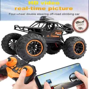 Telecomando 2.4G Auto con Telecamera 4WD Fuoristrada RC Auto Giocattolo Telecomando Camion - Foto 1 di 6
