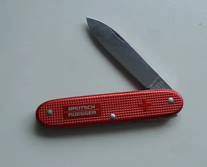 Victorinox rare vintage red solo old cross alox Brütsch RÜEGGER SAK Swiss Army - Bild 1 von 11