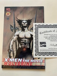 X-MEN THE MOVIE PREQUEL WOLVERINE DFE Variant with Cert - Picture 1 of 1