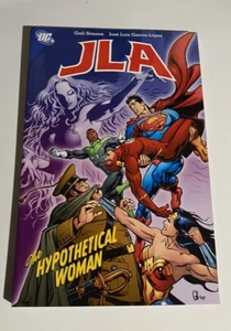 DC COMICS OOP JLA The Hypothetical Woman COLLECTED TPB Batman Superman - Picture 1 of 2