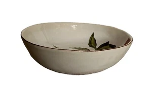 Magenta Decorative Ceramic Serving Bowl 11.5x 3” Pumpkin Fall Autumn - Picture 1 of 7