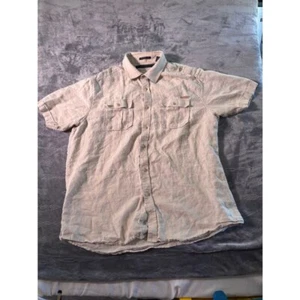 Sean John Leinenhemd Herren 2XL Beige - Bild 1 von 11