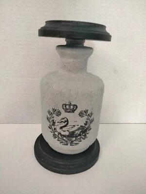 Soporte elevador/vela usado reciclado con acento de pato Foto 1 de 3