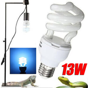 13W 5.0/10.0 UVB Compact Terrarium Wüsten Spar Lampe Licht Reptilien new UV