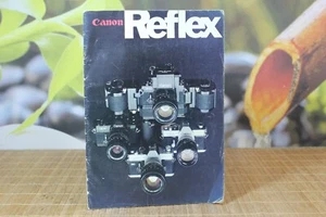 CANON VINTAGE REFLEX CAMERA GENERAL BROCHURE. 1974. GOOD CONDITION. - Picture 1 of 2