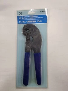 9" HEX CRIMPING Tool RG-8 RG-11 and RG-213 Cable HT-106K - Picture 1 of 2