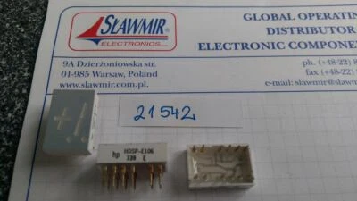 HP HDSPE106 11mm red UN 7segment display Lot-8pcs - Image 1 of 3