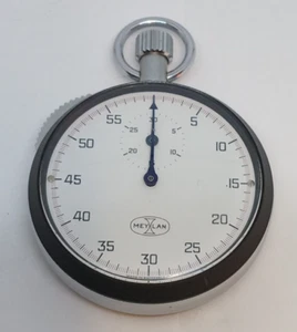 Meylan 7700 Stoppuhr Swiss Made 7 Jewel Unadjusted Stoppuhr Timer Leichtathletik - Bild 1 von 20