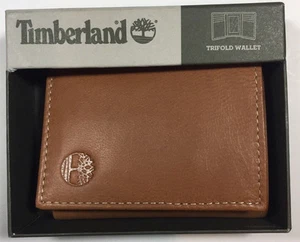 Timberland/Hellbraun/Premium Echtqualität Leder Dreifachfaltung mit Geschenkbox UVP 55 $ - Bild 1 von 6