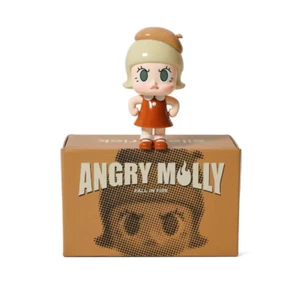 POP MART Angry Molly & Silent Trick PTS Limited Edition ABS PVC Figur Modell Spielzeug - Bild 1 von 1