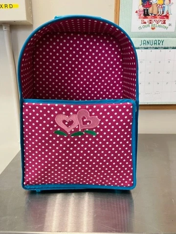 American Girl Bitty Twin Pink Polka Dot Starter Set Cover