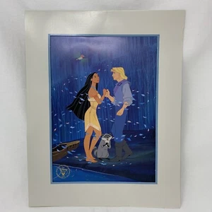 Litografía Pocahontas 1995 conmemorativa exclusiva de la tienda Disney - Imagen 1 de 6