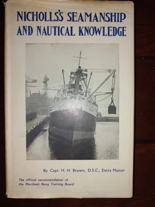 Nicholls's Seamanship and Nautical Knowledge by Capt. H. H. Brown 1961 hb w/dj - Bild 1 von 15