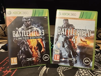 Battlefield 3 Limited Edtion & Battlefield 4 Microsoft Xbox 360 OVP - Bild 1 von 4
