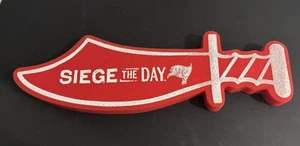 NFL Fútbol Tampa Bay Buccaneers Memorabilia 20" Esponja Espada Recuerdo - Imagen 1 de 2