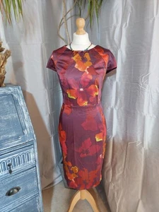 Gorgeous Coast Dress Size 14 Red Classic Elagant Wedding Ascot Cruise Chic - Picture 1 of 6