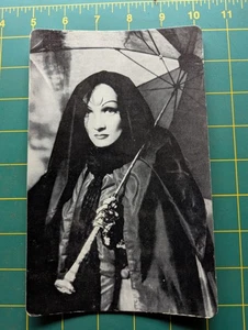 Vintage Marlene Dietrich Poster-Karte 8"H x 5"W 1967 Persönlichkeit Poster Mfg NY - Bild 1 von 5