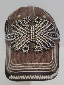 Mütze Kappe Olive&Pique Bling AB Strass verstellbar - Bild 1 von 8