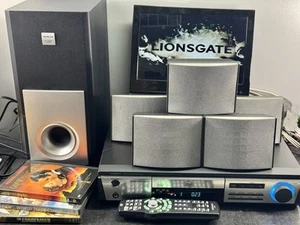 Hitachi 5.1 Home Theater Stereo System Surround Sound DVD CD Player DV-DA522U - Picture 1 of 23
